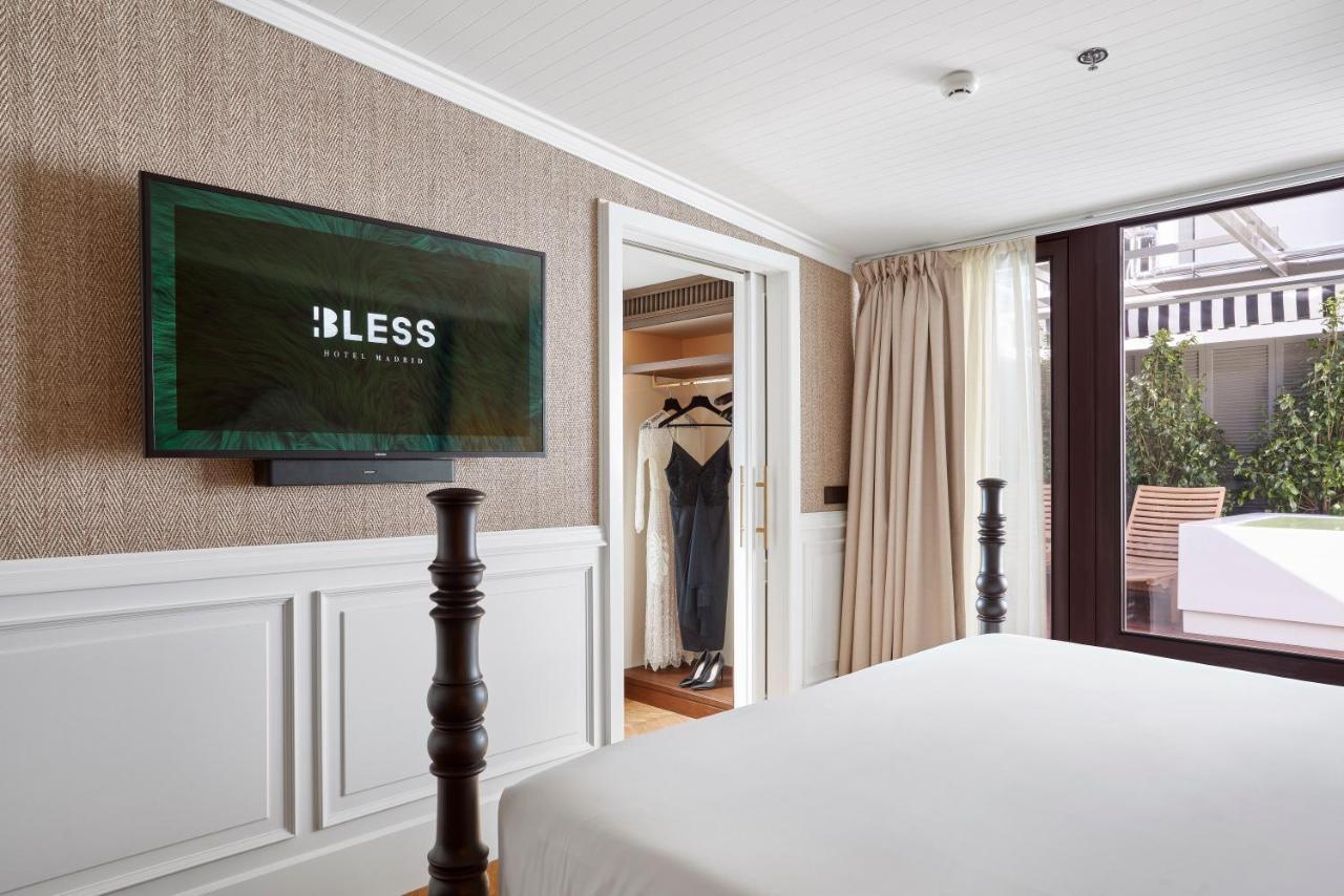 Bless Hotel Madrid - The Leading Hotels Of The World Bagian luar foto A room at Bless Hotel