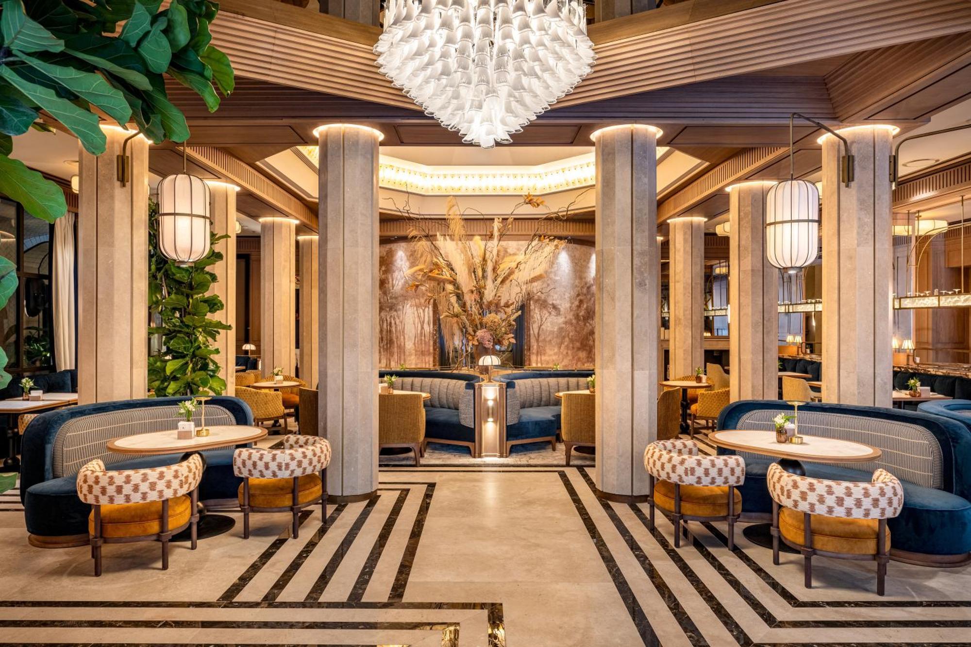 Bless Hotel Madrid - The Leading Hotels Of The World Bagian luar foto The interior of the restaurant
