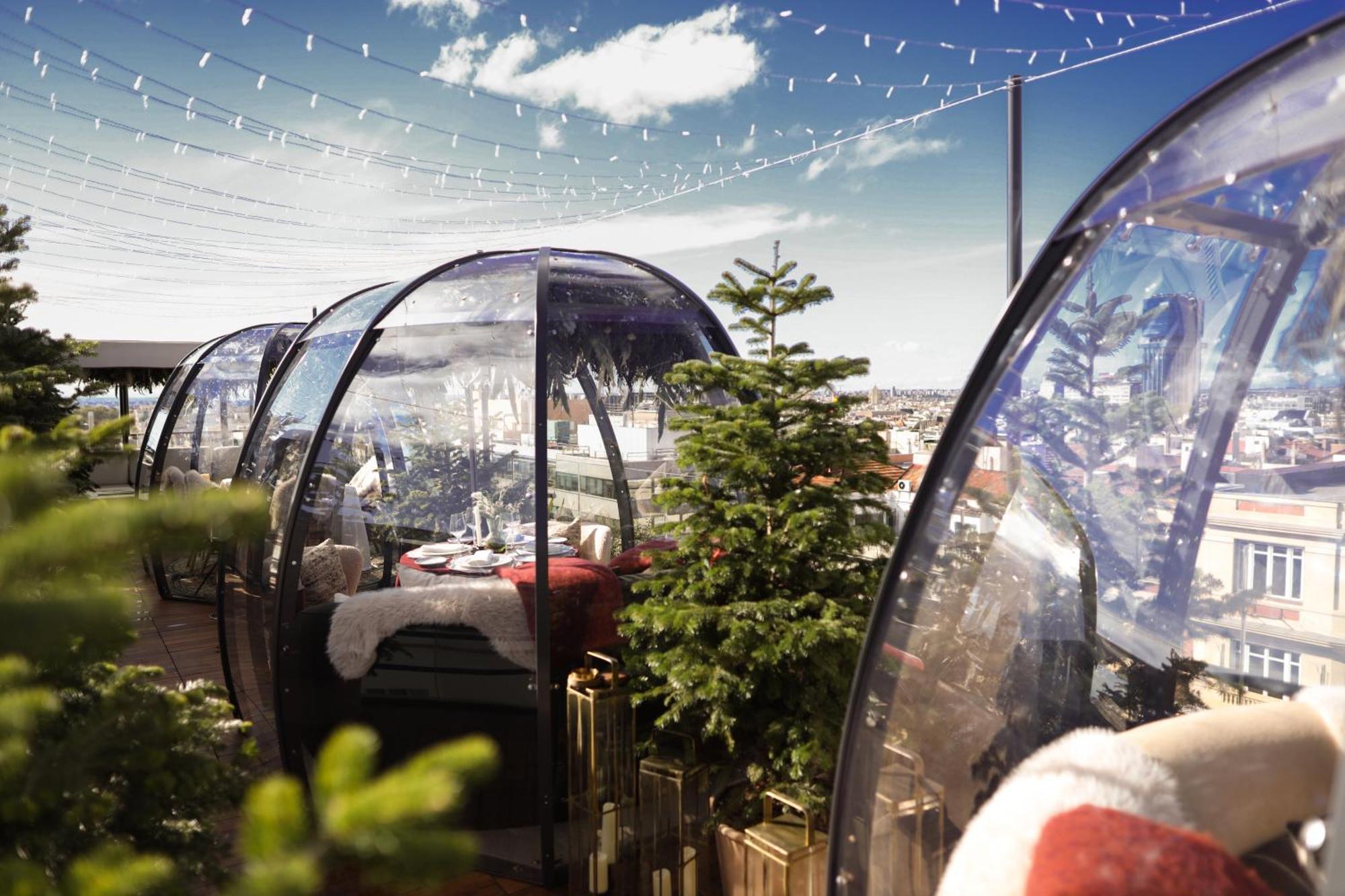Bless Hotel Madrid - The Leading Hotels Of The World Bagian luar foto The Sky Bar