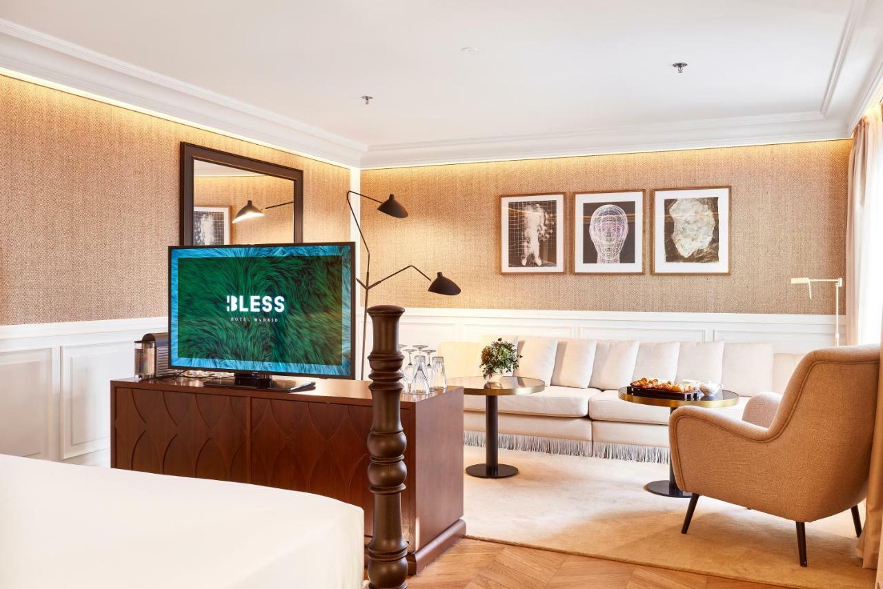 Bless Hotel Madrid - The Leading Hotels Of The World Bagian luar foto A suite at BLESS Hotel Berlin